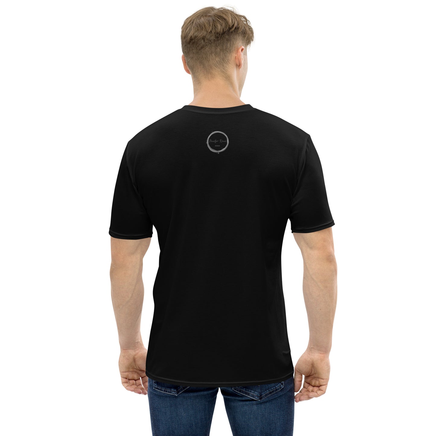 T-shirt noir pour homme - Comme dans un rêve