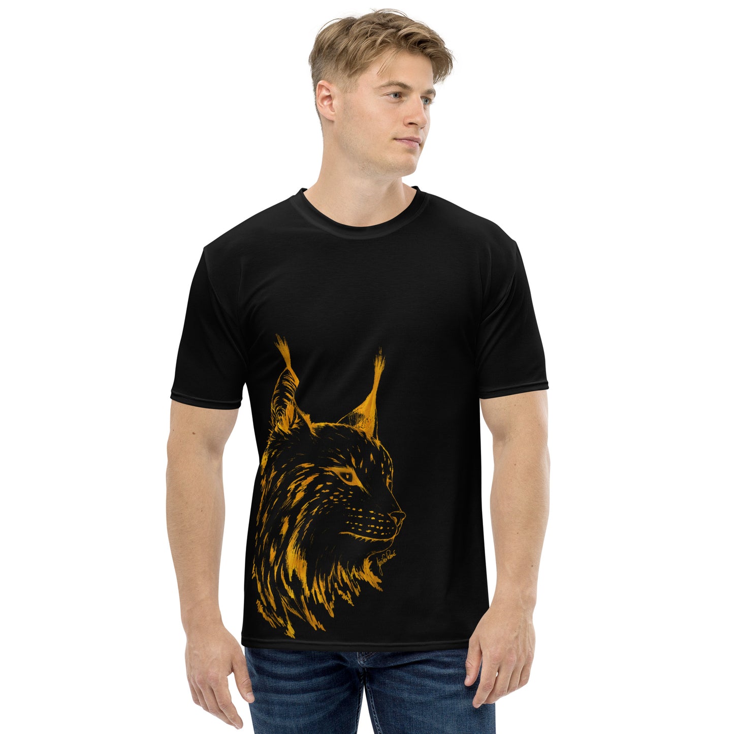 T-shirt noir pour homme - Red Lynx