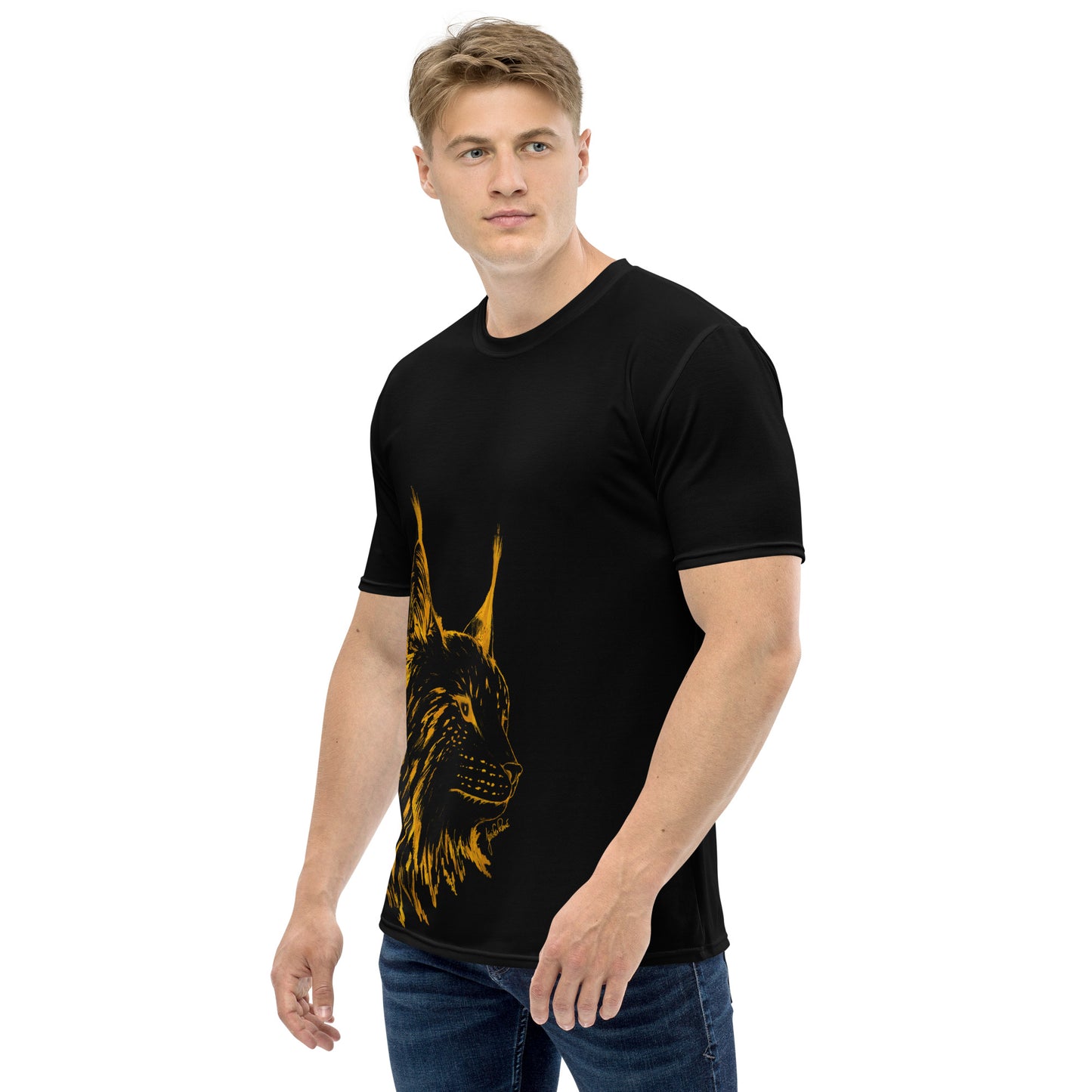T-shirt noir pour homme - Red Lynx